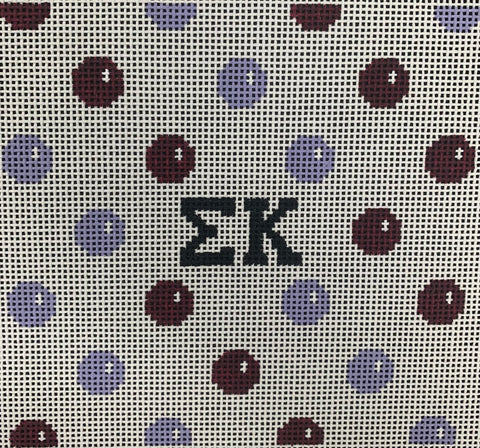 Sorority Bubble Square-Sigma Kappa