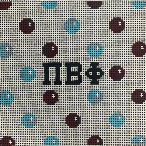 Sorority Bubble Square-Pi Beta Phi