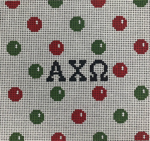 Sorority Bubble Square-Alpha Chi Omega