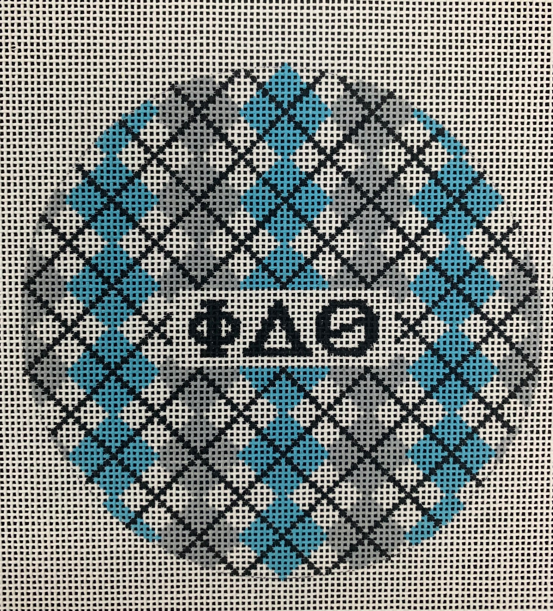 Fraternity Argyle Round-Phi Delta Theta