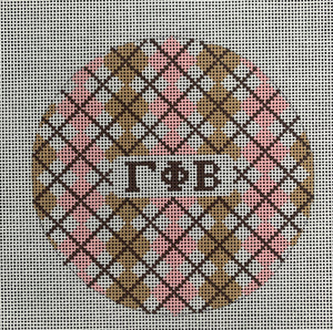 Sorority Argyle Round-Gamma Phi Beta