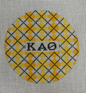 Sorority Argyle Round-Kappa Alpha Theta
