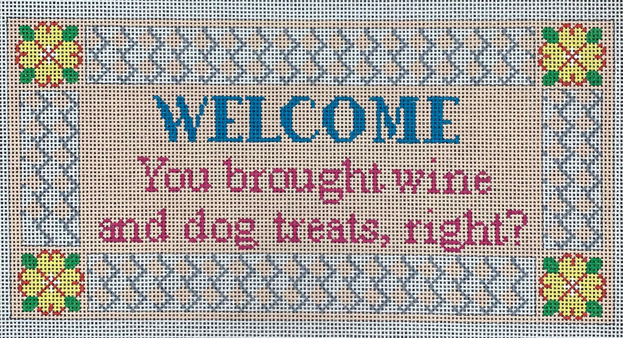 Wine and Dogs Family Arts Needlework Shop