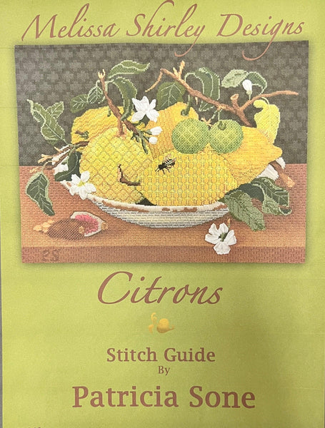 Citrons - Includes Stitch Guide - Family Arts Needlework Shop