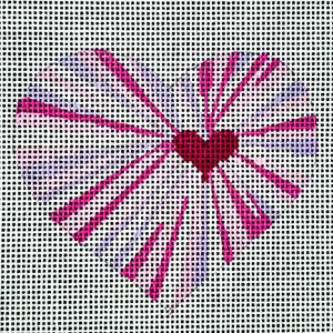 Starburst Heart - Family Arts Needlework Shop