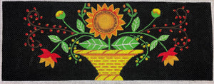 Sunflower in Basket - Family Arts Needlework Shop