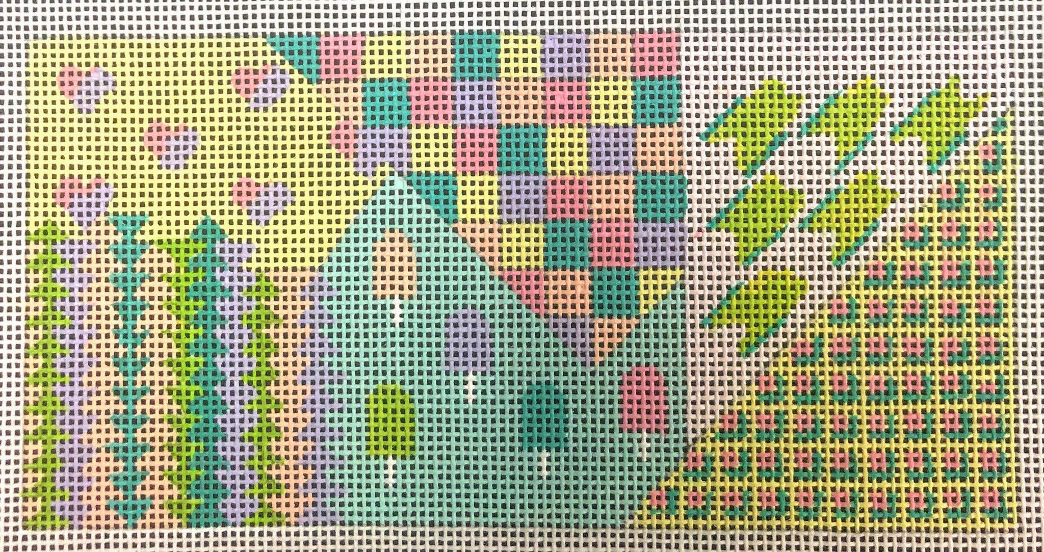 Geometric Design with Popsicles - Family Arts Needlework Shop