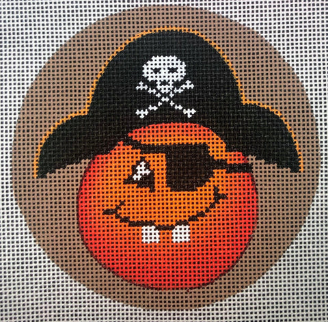 Pirate Captain Pumpkin - Family Arts Needlework Shop