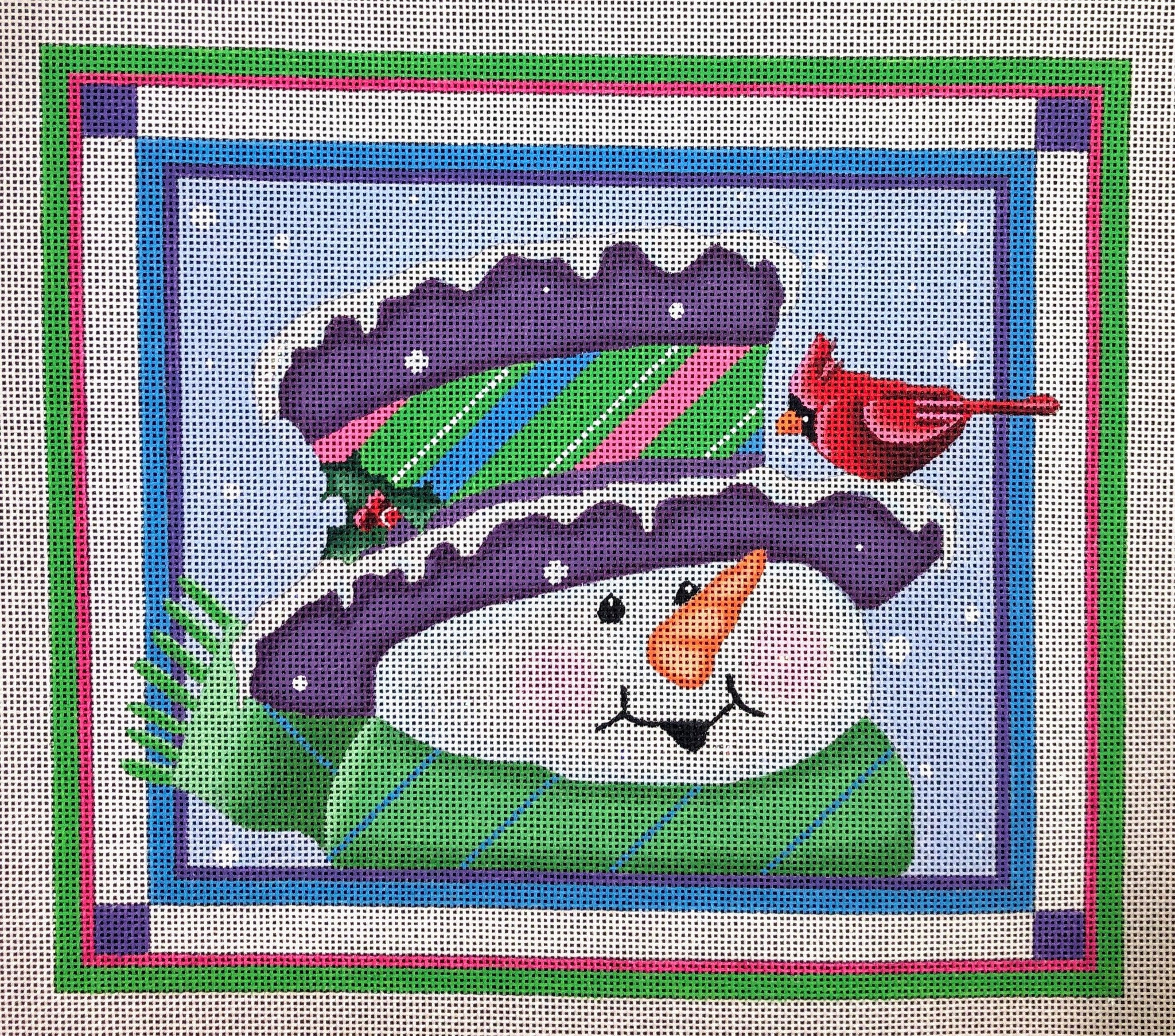 Topper Snowman - Family Arts Needlework Shop