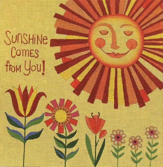 Sunshine ©Wendy Bentley - Family Arts Needlework Shop