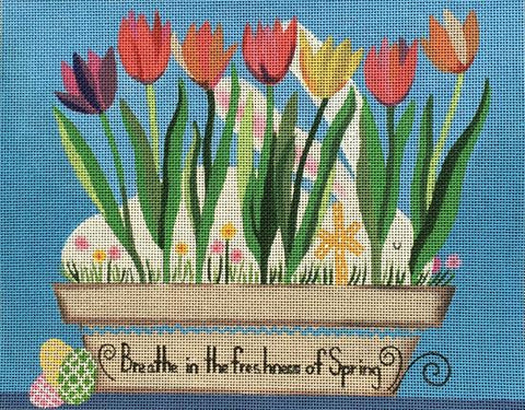 Breathe in Spring ©Wendy Bentley - Family Arts Needlework Shop