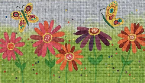Spring Flowers ©Wendy Bentley - Family Arts Needlework Shop