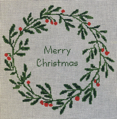 Christmas Wreath - Family Arts Needlework Shop