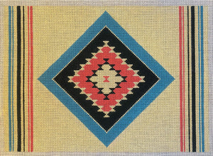 Azul Calypso Pillow - Family Arts Needlework Shop