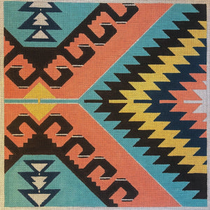 Turkish Kilim Pillow - Family Arts Needlework Shop