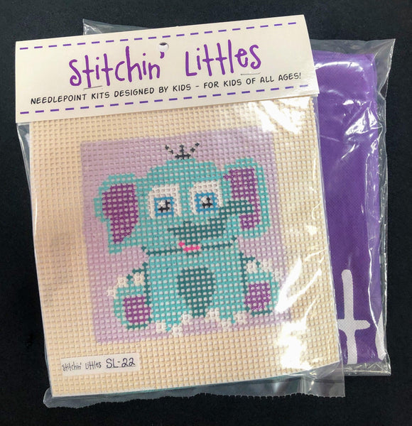 Stitchin’ Littles - "Ellie" the Elephant - Family Arts Needlework Shop