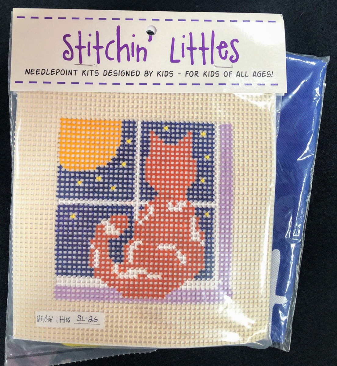 Stitchin’ Littles "Quiet Kitty" Family Arts Needlework Shop
