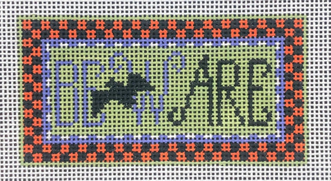 Tiny Inspirations - Beware - Family Arts Needlework Shop
