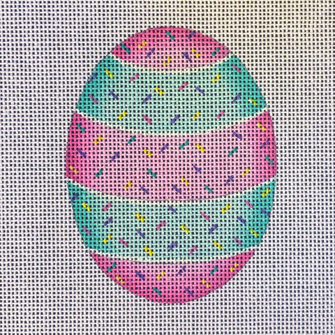 Confetti Easter Egg - Family Arts Needlework Shop