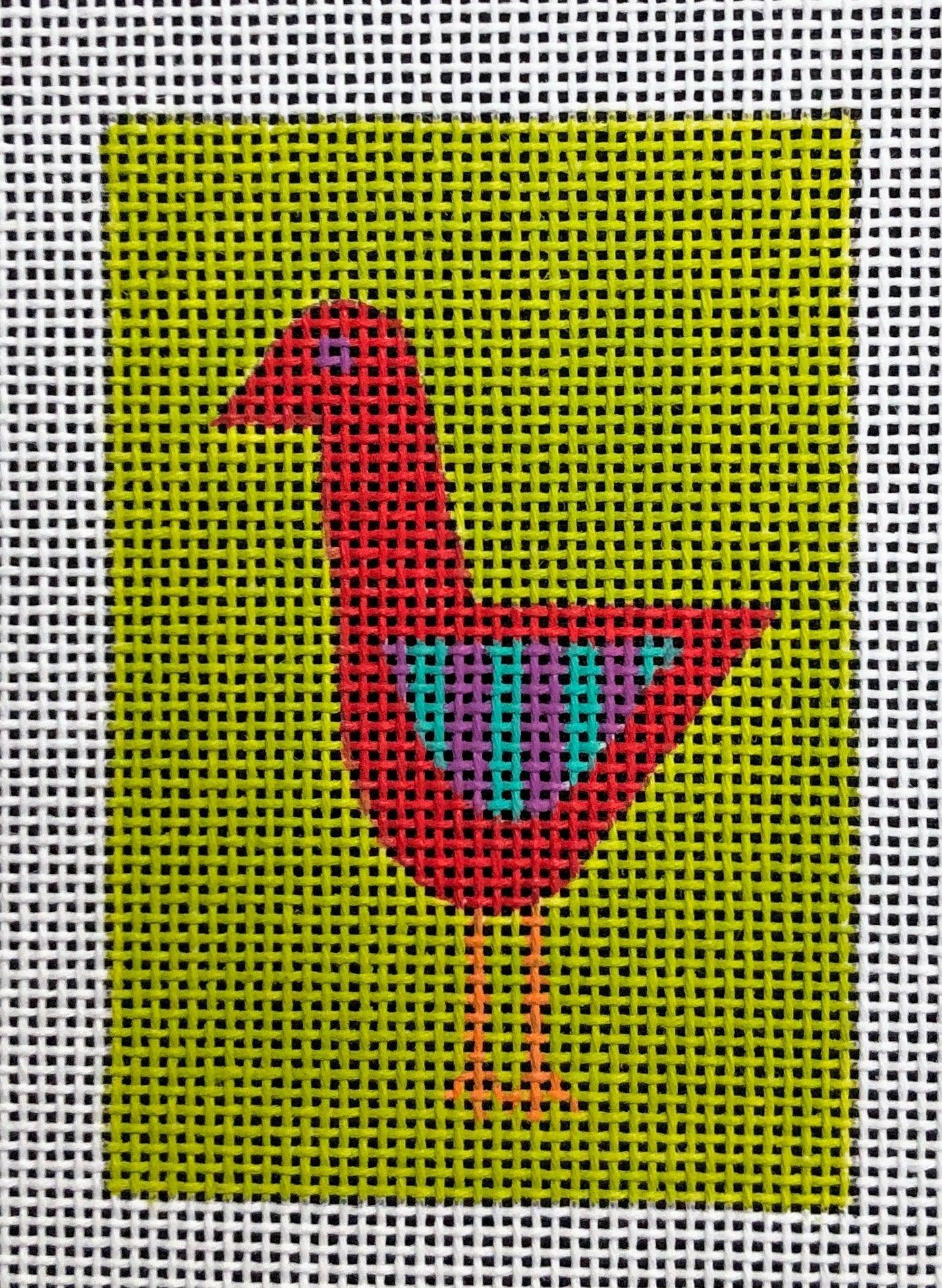 Hot Pink Bird - Family Arts Needlework Shop