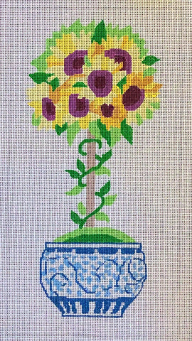 Sunflower Topiary - Family Arts Needlework Shop