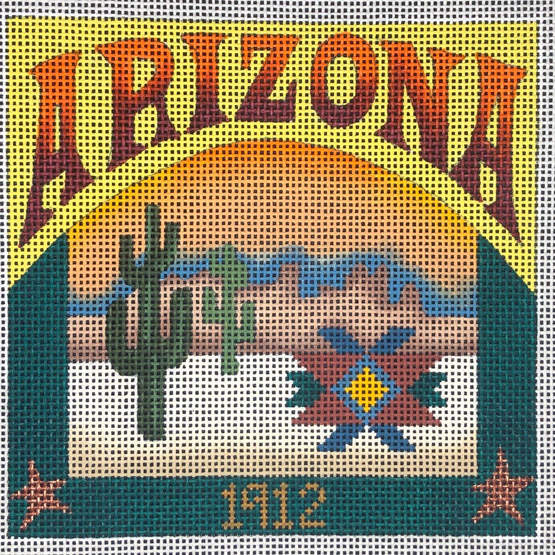 Arizona Postcard - Family Arts Needlework Shop