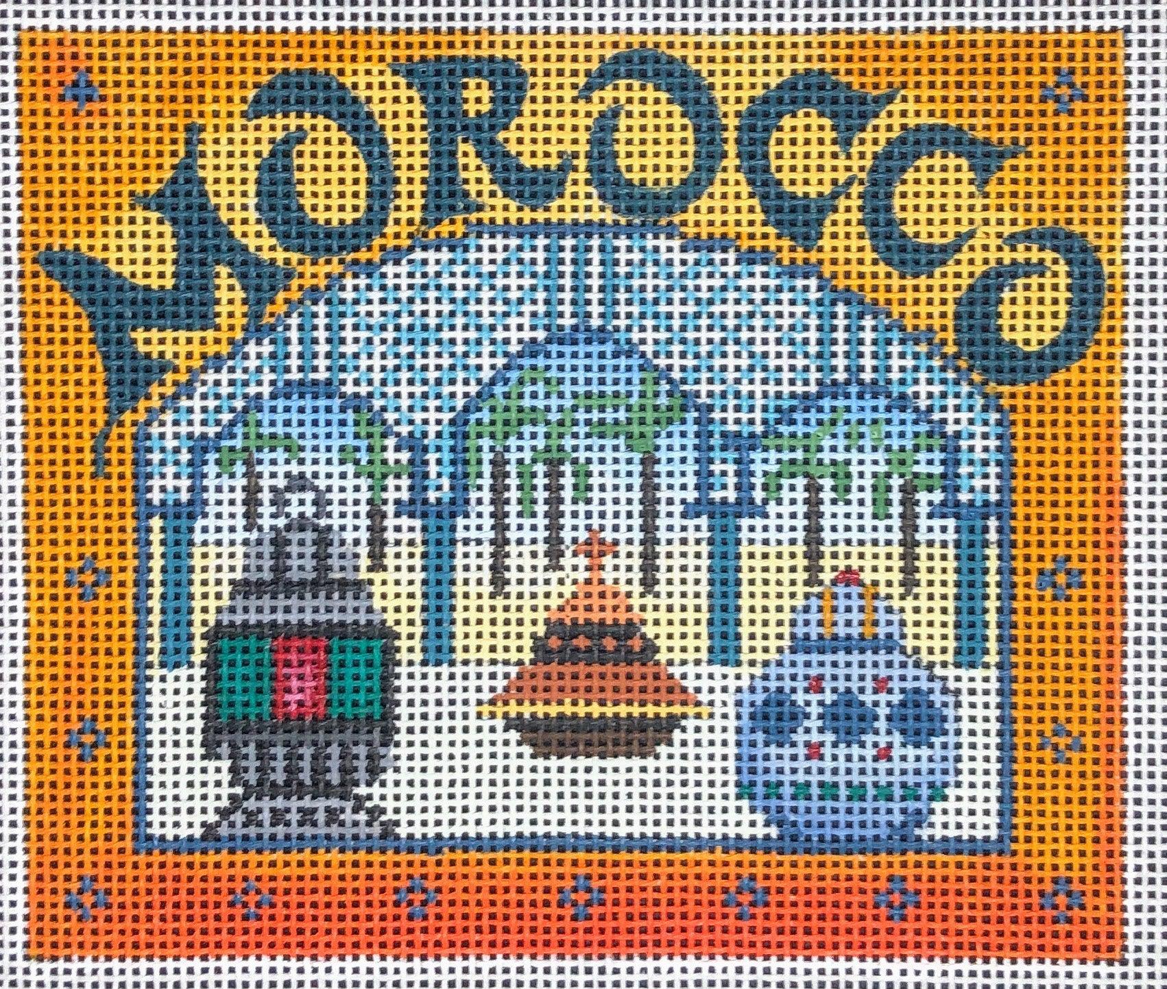 Morocco Postcard - Family Arts Needlework Shop