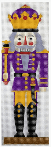 Purple Nutcracker - Family Arts Needlework Shop