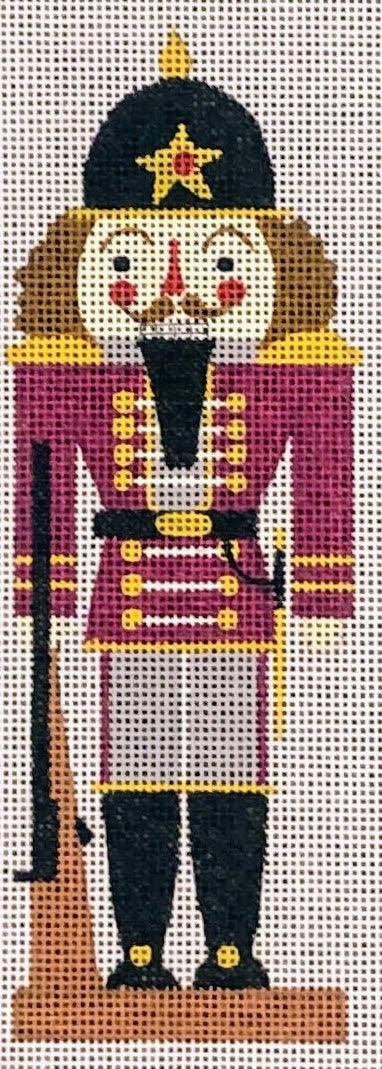 Burgandy Nutcracker - Family Arts Needlework Shop