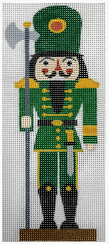 Green Nutcracker - Family Arts Needlework Shop