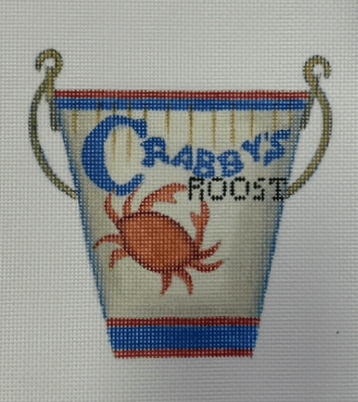 Crabby’s Roost Pail - Family Arts Needlework Shop