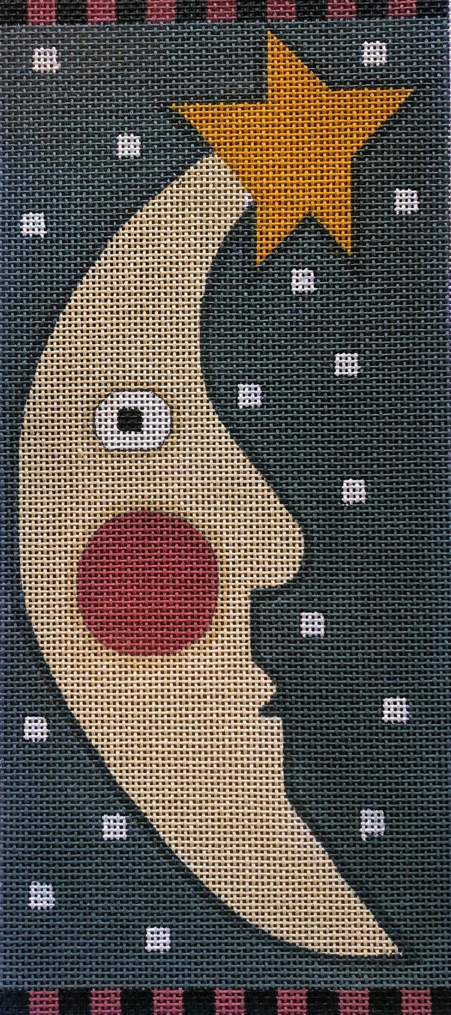 Patrick Moon - Includes Stitch Guide by Shear Creations - Family Arts Needlework Shop