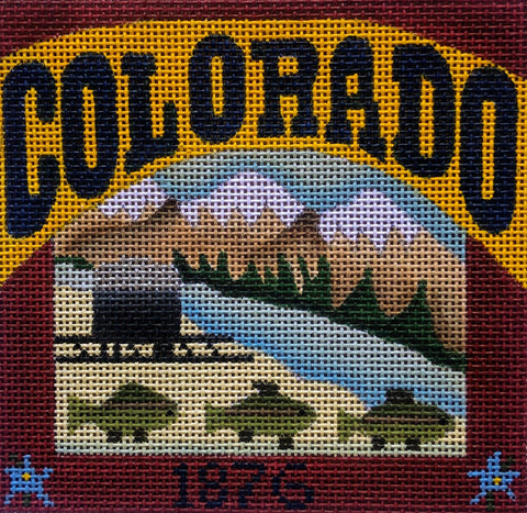 Colorado Postcard - Family Arts Needlework Shop