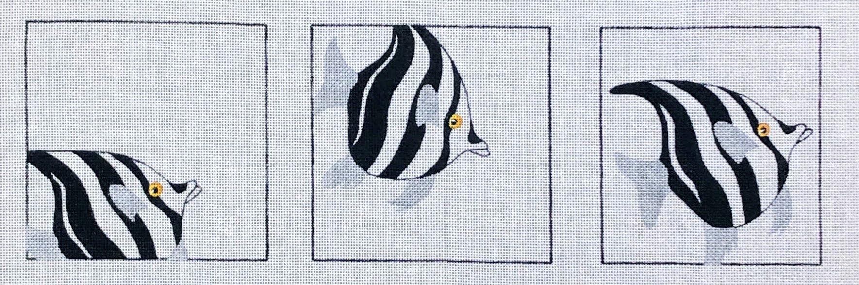 Black and White Fish - Family Arts Needlework Shop