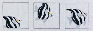 Black and White Fish - Family Arts Needlework Shop