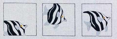 Black and White Fish - Family Arts Needlework Shop