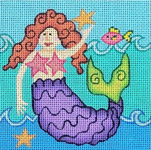 Purple Mermaid - Family Arts Needlework Shop