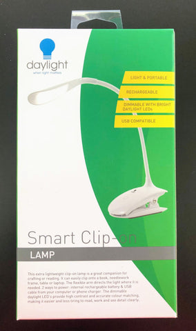 Smart Clip-on Lamp - Family Arts Needlework Shop