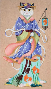 Cat In Kimono - Family Arts Needlework Shop
