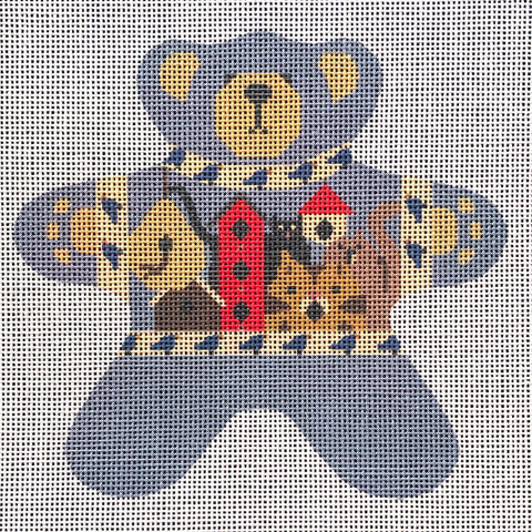 Bird House Bear - Family Arts Needlework Shop