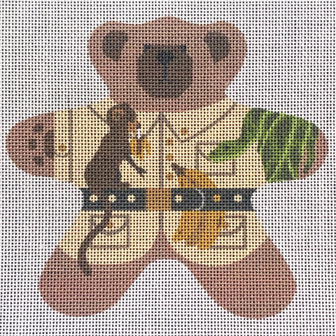 Zoo Keeper Bear - Family Arts Needlework Shop