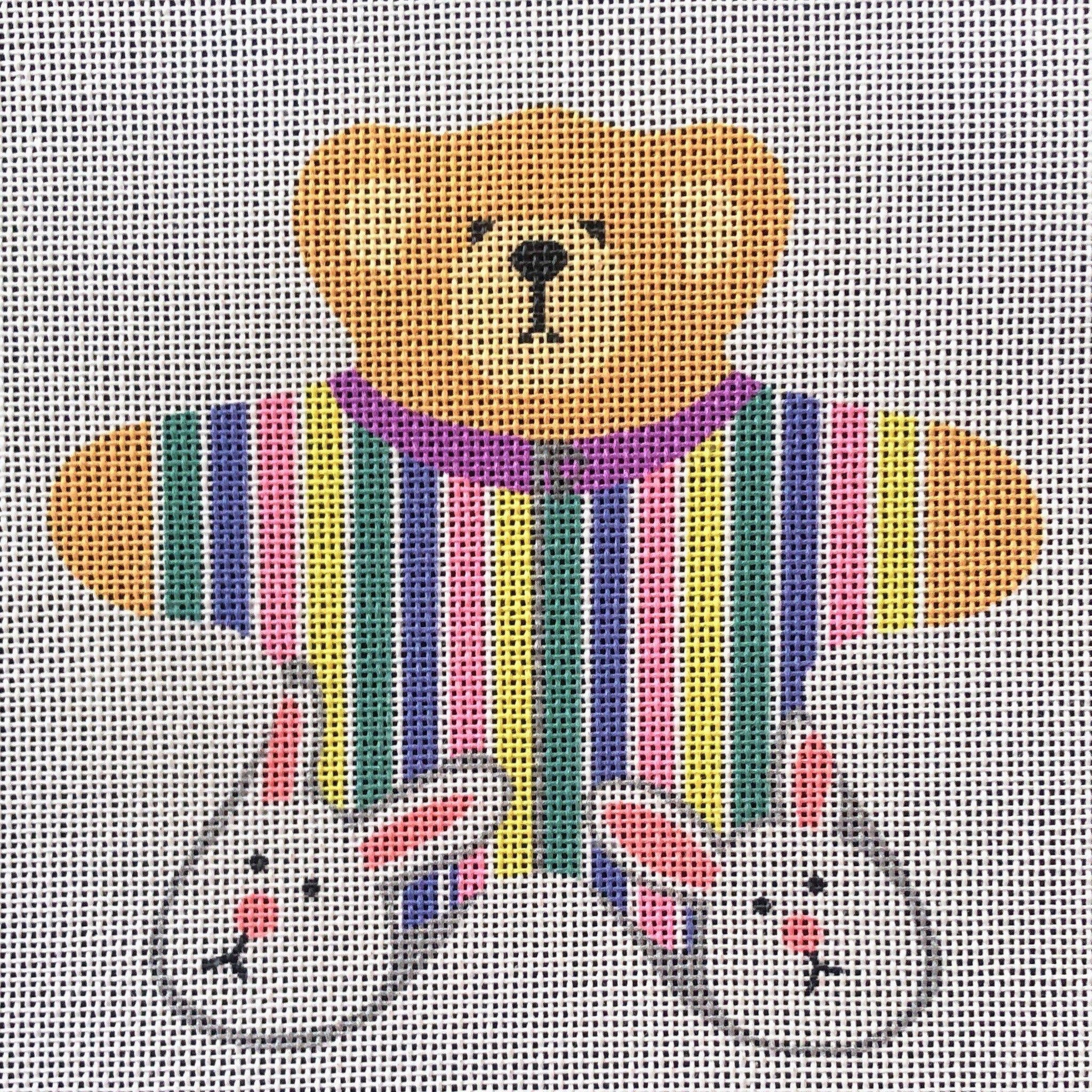 Bunny Suit Bear - Family Arts Needlework Shop