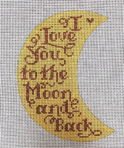 I Love You to the Moon... - Family Arts Needlework Shop