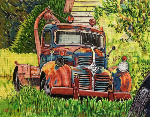 Tow Truck - Family Arts Needlework Shop