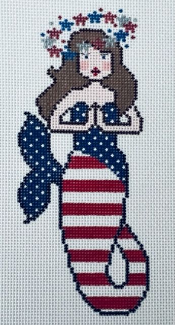 Mermaid-Patriotic