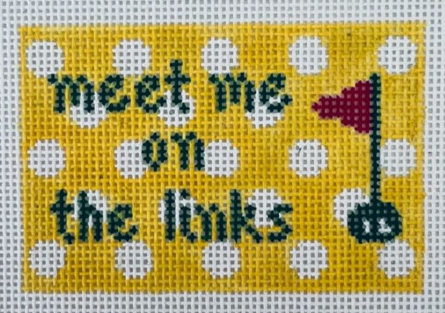 Insert-Golf: Meet Me on the Links, yellow