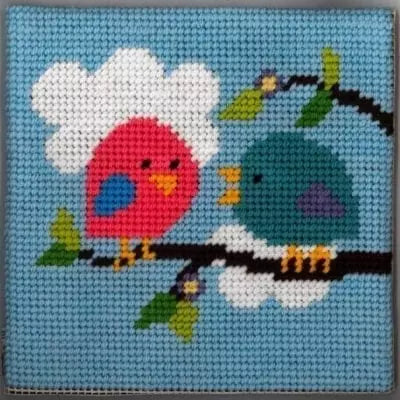 Little Moon Kit Birds 6001 - Family Arts Needlework Shop