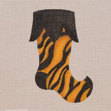 Wild Mini Stocking, Tiger - Family Arts Needlework Shop
