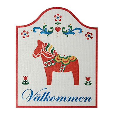 Nordic Horse: Welcome Sign