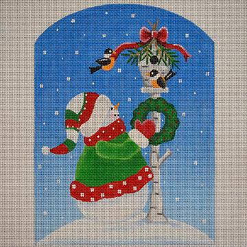 North Pole Snowman - Family Arts Needlework Shop